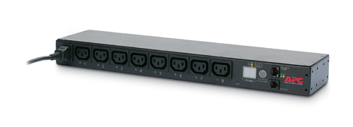 APC Rack PDU,  prepínaná,  1U,  12A/ 208V,  10A/ 230V,  (8)C13,  IEC-320 C14 1.98m0 