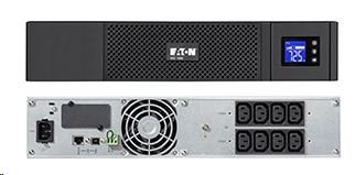 Eaton 5SC 1000i Rack 2U,  UPS 1000VA /  700W,  8 zásuviek IEC,  LCD0 