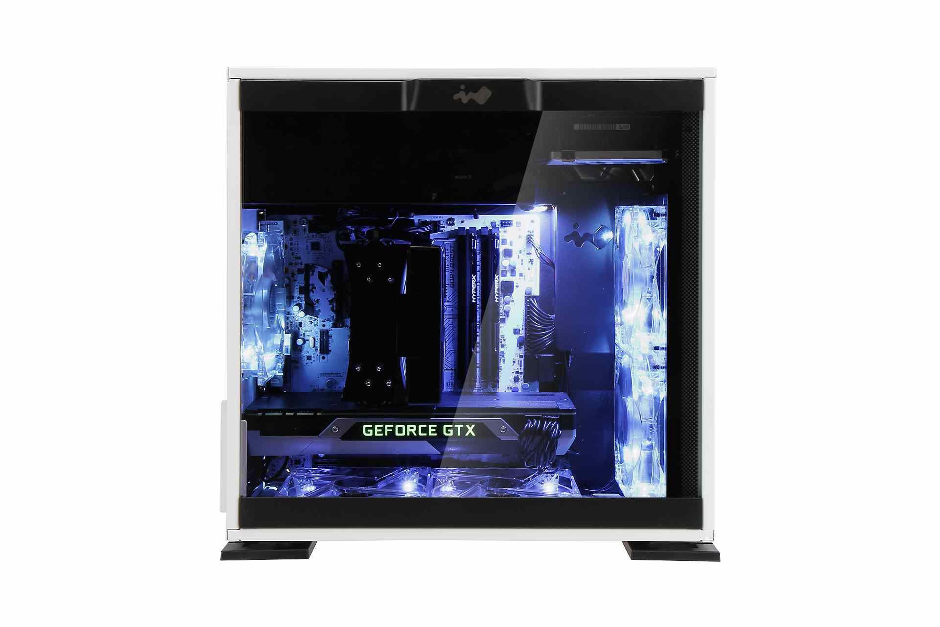 IN WIN Case 301 Mini Tower,  bez zdroja,  biela0 