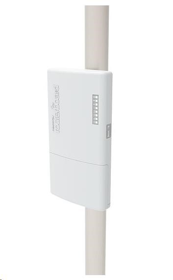 MikroTik RouterBOARD PowerBox Pro,  800MHz CPU,  128MB RAM,  5x LAN,  PoE IN/ OUT,  vrátane. Licencia L40 