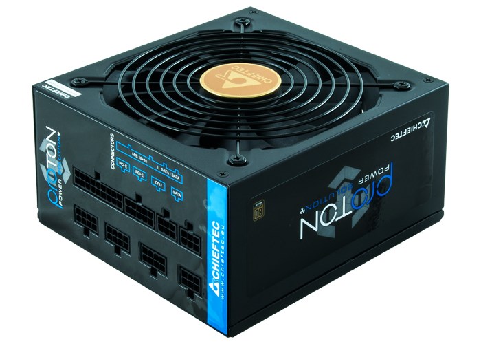 Napájací zdroj CHIEFTEC Proton,  BDF-750C,  750W,  14cm ventilátor,  PFC,  80+ Bronze,  vedenie káblov2 