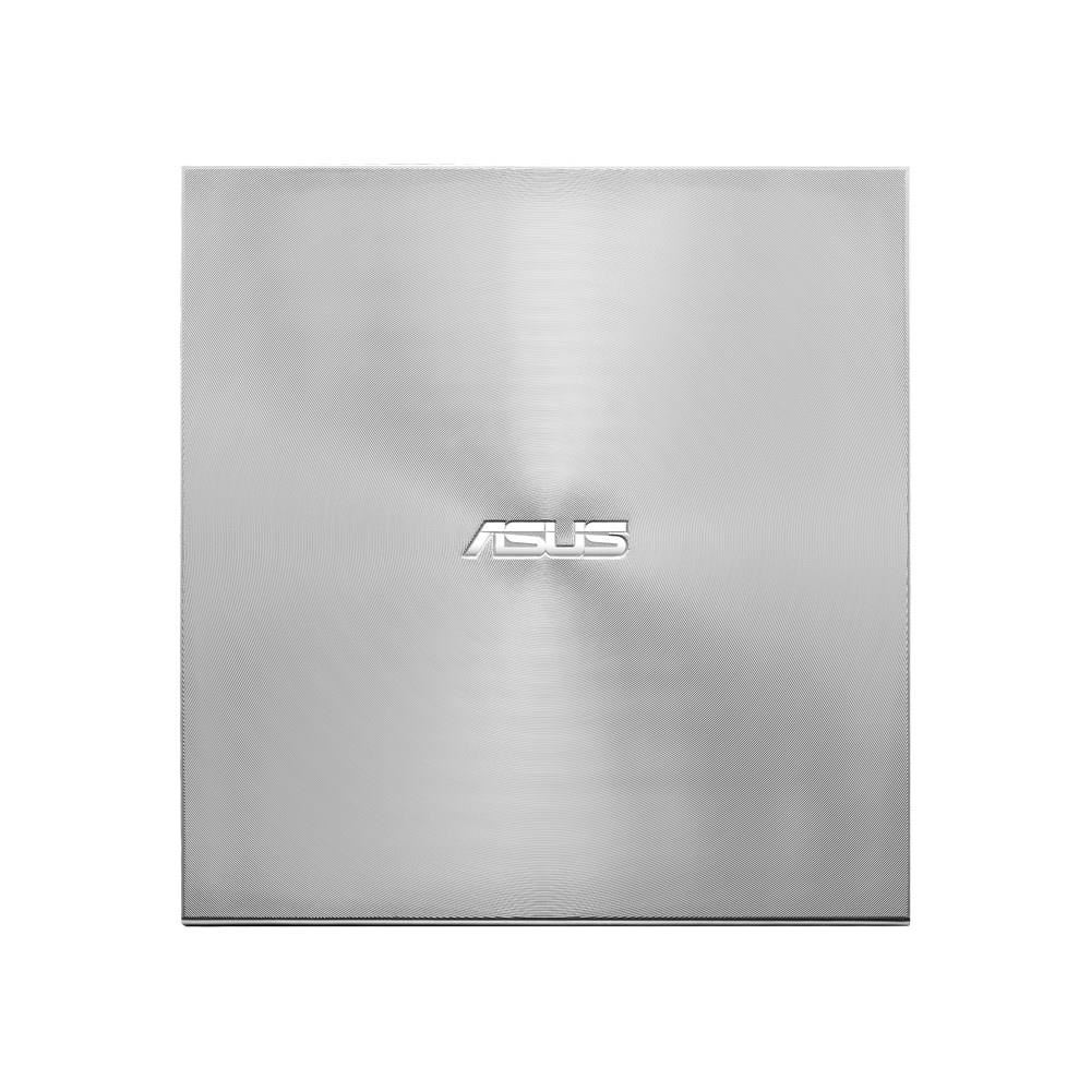 ASUS DVD ZenDrive SDRW-08U9M-U SILVER,  externá tenká DVD-RW,  USB Type-C/ Type-A,  M-DISC1 