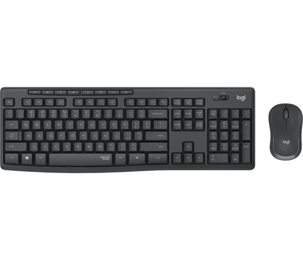 bezdrôtový Logitech MK295, graphite CZ/ SK