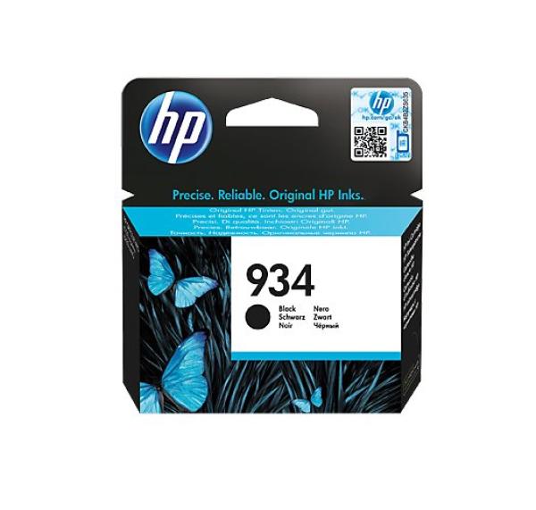 HP Čierna originálna atramentová kazeta HP 934