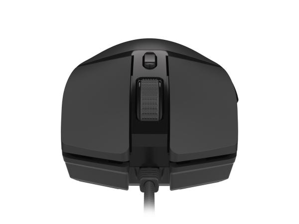Genesis herná optická myš KRYPTON 220/ RGB/ 6400 DPI/ Herná/ Optická/ 6 000 DPI/ Drôtová USB/ Čierna6