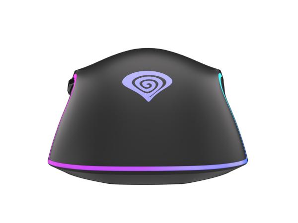 Genesis herná optická myš KRYPTON 220/ RGB/ 6400 DPI/ Herná/ Optická/ 6 000 DPI/ Drôtová USB/ Čierna7