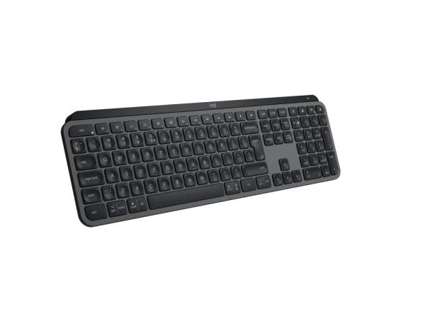 Logitech MX KEYS S/ Bezdrôtová USB + Bluetooth/ CZ- SK layout/ Grafitová2