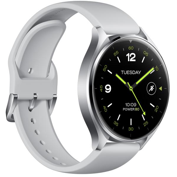 Xiaomi Watch 2/ 46mm/ Silver/ Šport Band/ Gray0