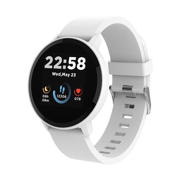 Canyon Lollypop SW-63, smart hodinky, BT, fareb. LCD displej 1.3´´, vodotes. IP68, multišport. režim, biele1