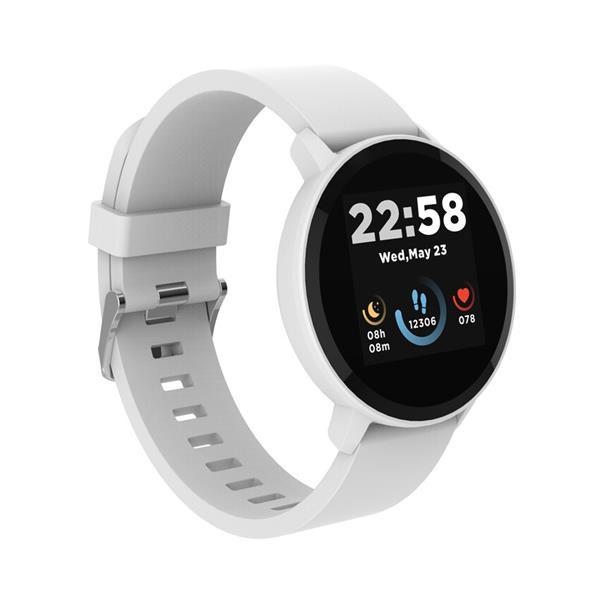 Canyon Lollypop SW-63, smart hodinky, BT, fareb. LCD displej 1.3´´, vodotes. IP68, multišport. režim, biele2