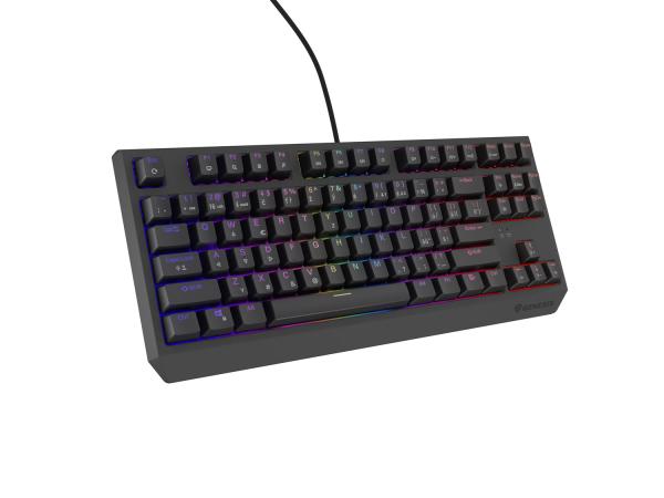 Herná klávesnica Genesis THOR 230/ TKL/ RGB/ Outemu Red/ Drôtové USB-A/ CZ- SK layout/ Čierna12