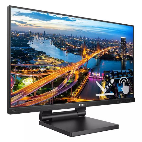 22" LED Philips 222B1TC - FHD, IPS, touch0