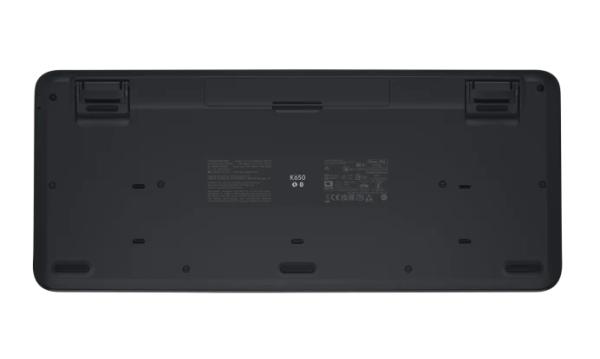 Logitech K650/ Bezdrôtová USB + Bluetooth/ CZ- SK layout/ Čierna3