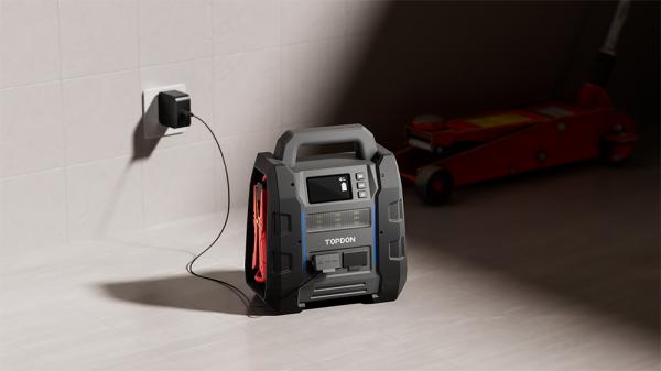 TOPDON štartér a tester autobatérie V4500Plus/ 32000mAh(120Wh)/ max. výstupný prúd 4500A/ / IP657