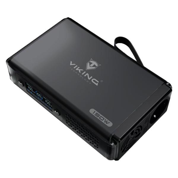 Batériový generátor Viking VALI150/ batéria 148Wh/ Output:1xAC, 2xUSB-A, 2xDC5521/ LED svietidlo5