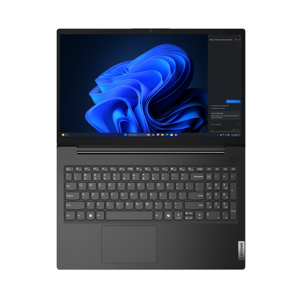 Lenovo V/ V15 G5 IRL/ 3-100U/ 15, 6"/ FHD/ 16GB/ 512GB/ Intel int/ bez OS/ Black/ 2R10