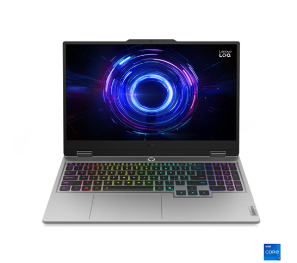 Lenovo LOQ 15IRX10 Intel i7-13700HX 32GB 1TB-SSD 15.6"WQHD IPS AG RTX5060-8GB DOS Luna Grey
