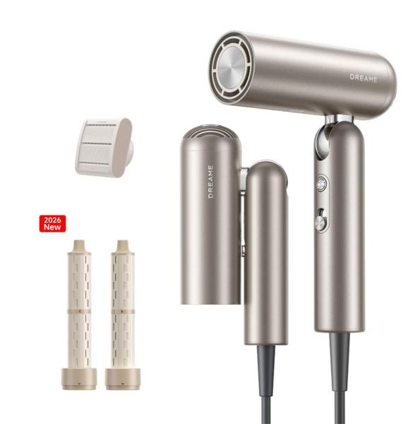 Dreame Hair Pocket Pro sušič vlasov, zlatý7