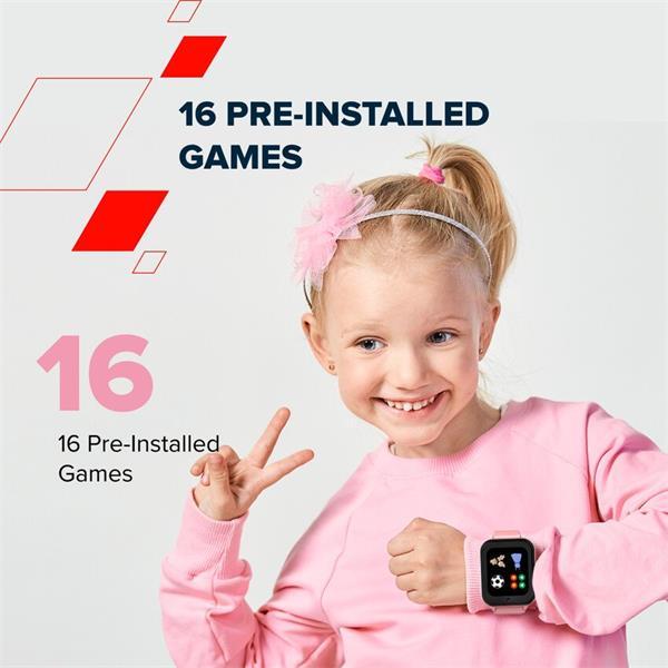 Canyon Alfie KW-37, smart hodinky pre deti, 2G, IPS displej 1,69", IP66, 512Mb, MP3, hry, kamera, zelené10
