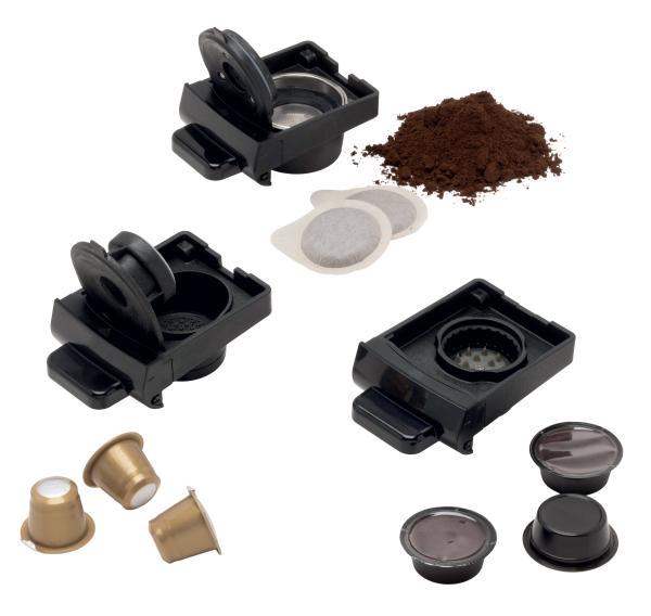 Ariete Espresso Coffee Maker 4in1 1304/12, červený4