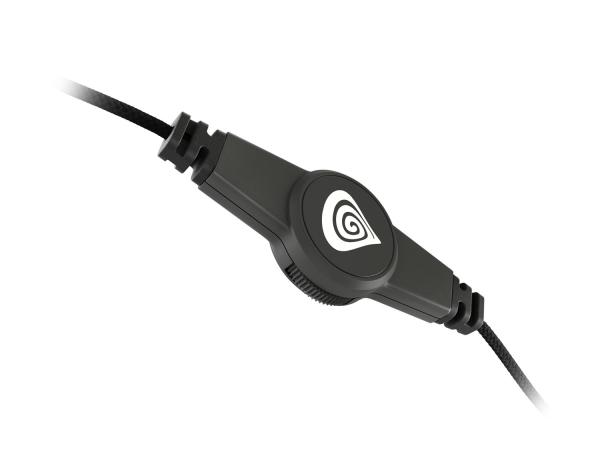 Herné stereo slúchadlá Genesis Argon 200, čierno-modré4