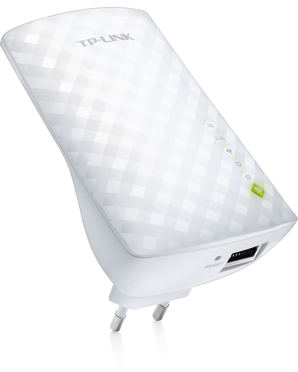 TP-Link RE200 AC750 Dual Band Wifi Range Extender/ AP, 3 interné antény, 1x10/ 100 RJ45, power schedule2 