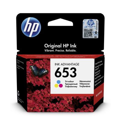 HP 653 trojfarebná atramentová náplň (3YM74AE)0 