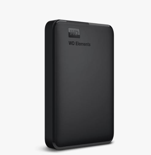 WD Elements Portable/ 5TB/ HDD/ Externý/ 2.5"/ Čierna/ 2R2 