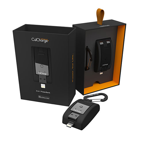 CulCharge 3-IN-1 PowerBank Lightning5 