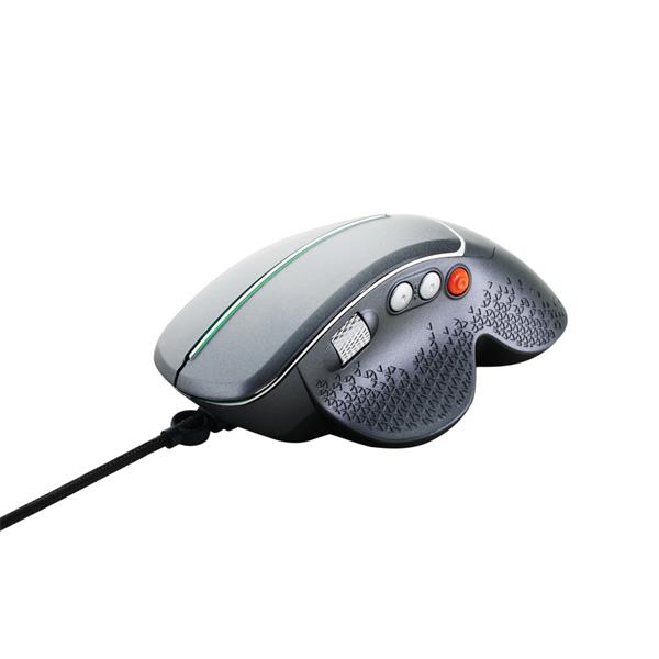 Canyon Apstar, GM-12 herná myš, drôtová, optická, 800-6400 dpi, 6 program. tlač, bočné scroll, LED podsv.3 