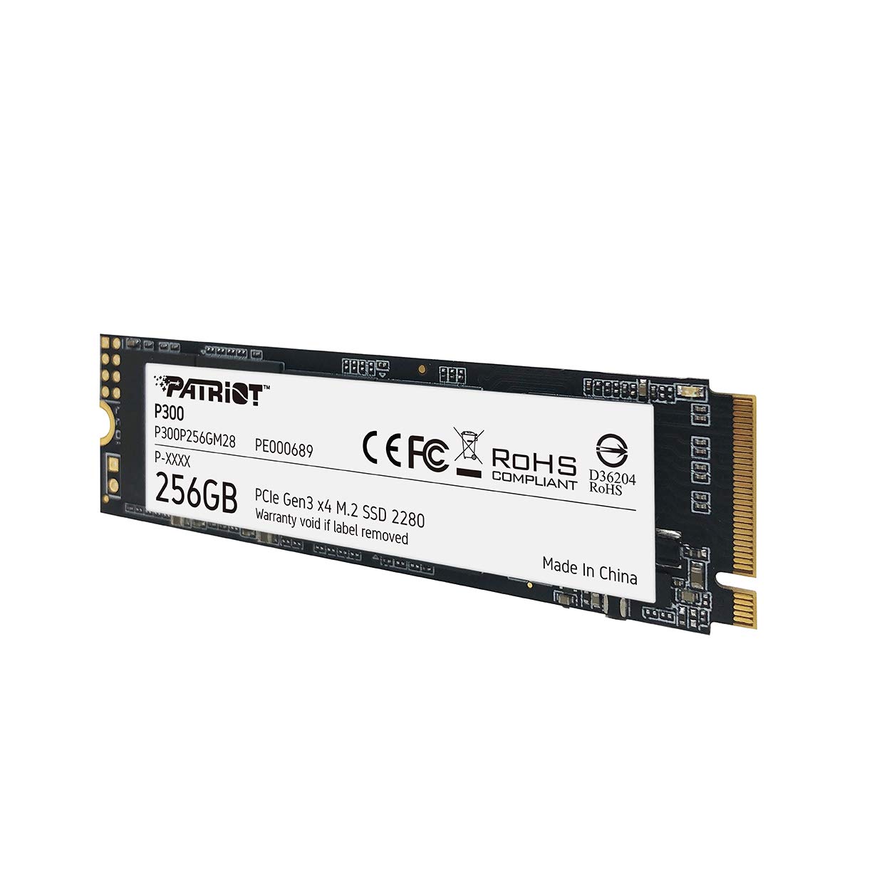 PATRIOT P300/ 256GB/ SSD/ M.2 NVMe/ 5R3 
