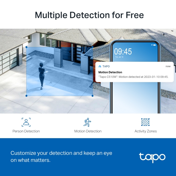 Tapo C510W Outdoor Pan/ Tilt Security WiFi Camera3 