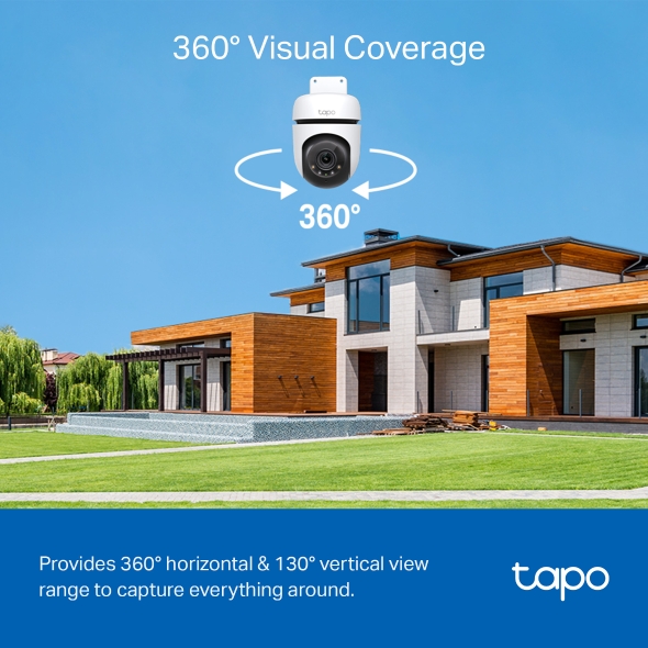 Tapo C510W Outdoor Pan/ Tilt Security WiFi Camera5 