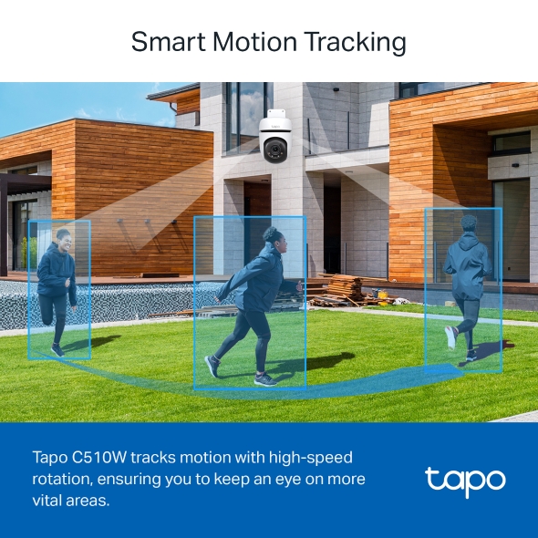 Tapo C510W Outdoor Pan/ Tilt Security WiFi Camera7 