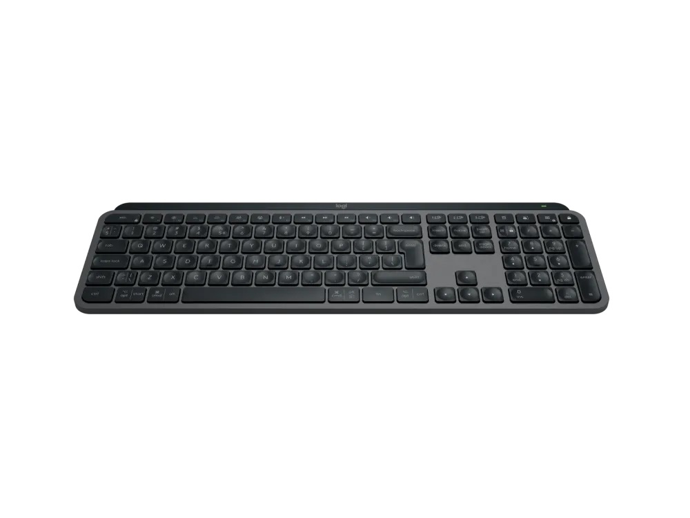 Logitech MX KEYS S/ Bezdrôtová USB + Bluetooth/ CZ- SK layout/ Grafitová1 