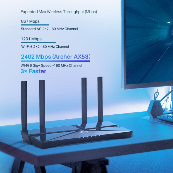 TP-Link Archer AX53, AX3000 WiFi6 router3 