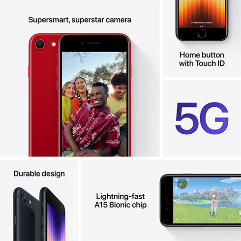 iPhone SE 64GB Midnight5 