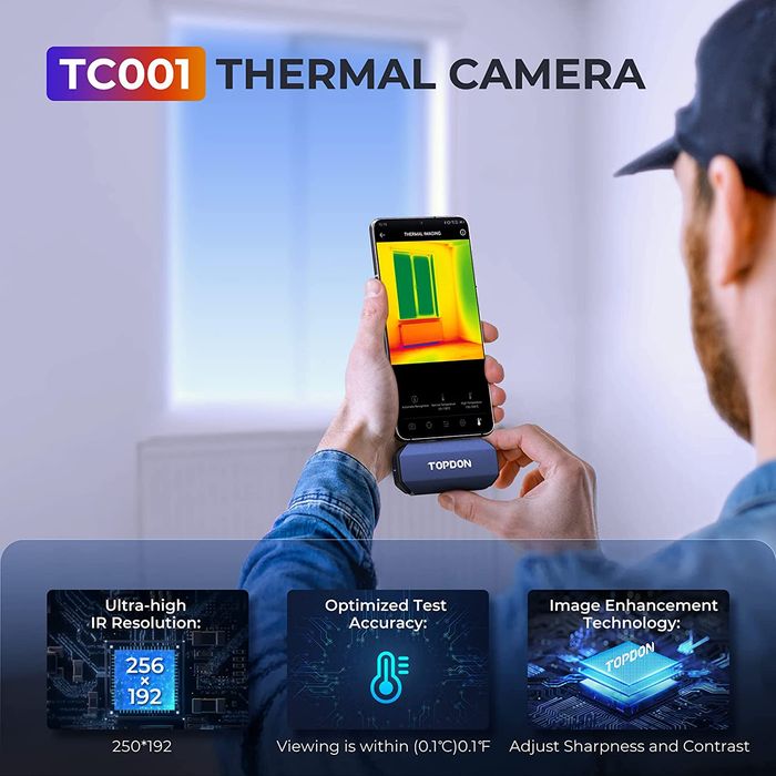 TOPDON TCView TC001 termálna infra kamera5 