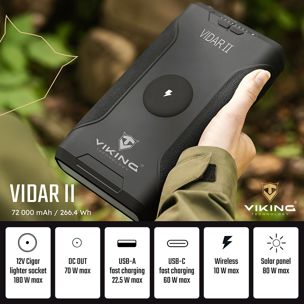 Outdoorová powerbanka Viking VIDAR II16 