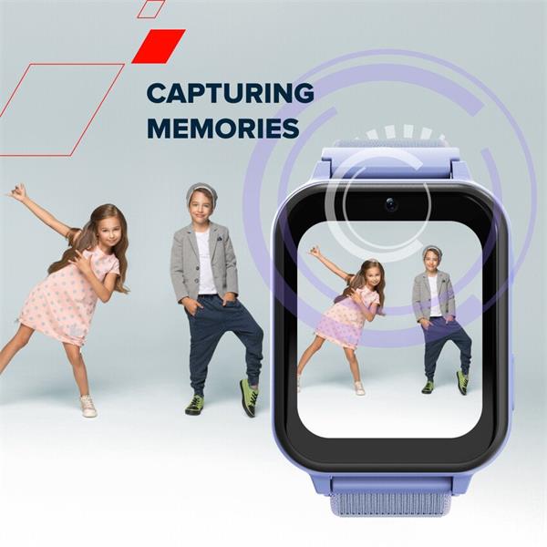 Canyon Alfie KW-37, smart hodinky pre deti, IPS displej 1,69", IP66, 512Mb, MP3, hry, kamera, modré11 