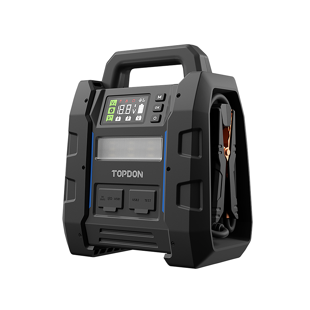 TOPDON štartér a tester autobatérie V4500Plus/ 32000mAh(120Wh)/ max. výstupný prúd 4500A/ / IP651 