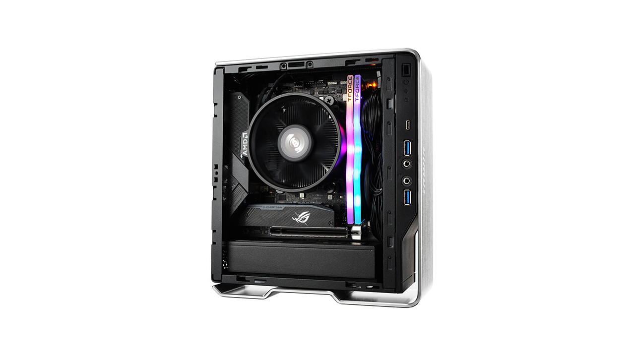 Skriňa In-Win Chopin MAX Silver, miniITX +200W GOLD3 