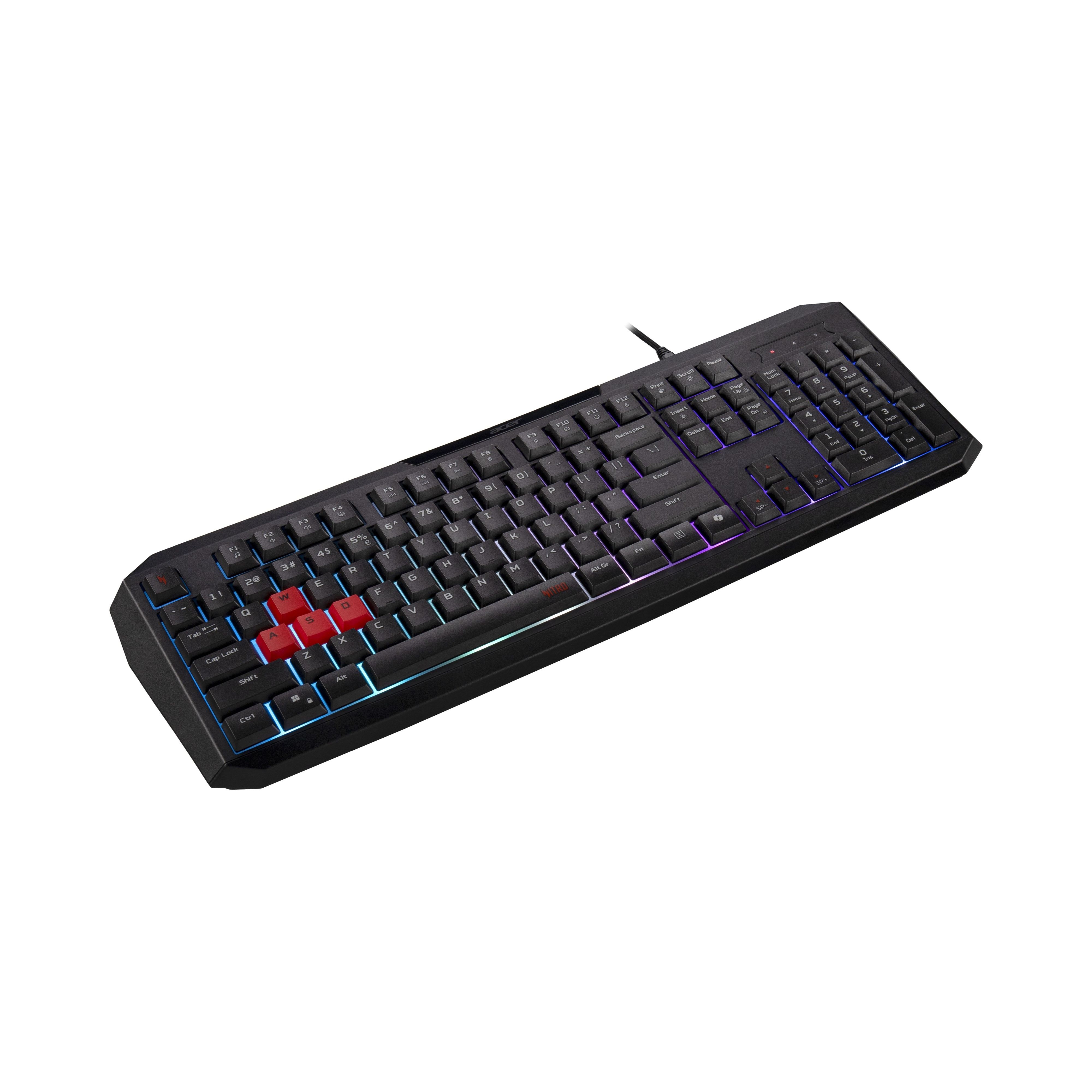 Acer Nitro NKW100/ Drôtové USB-A/ CZ- SK layout/ Čierna1 