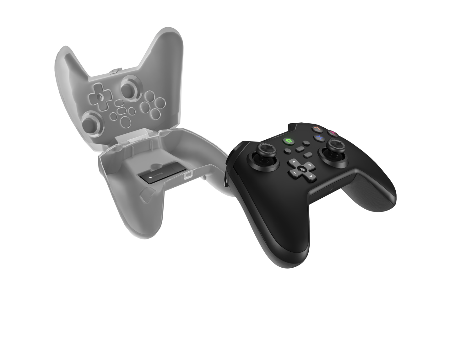 Bezdrôtový gamepad Genesis MANGAN 400 pre PC/ Switch/ Mobil, čierny4 