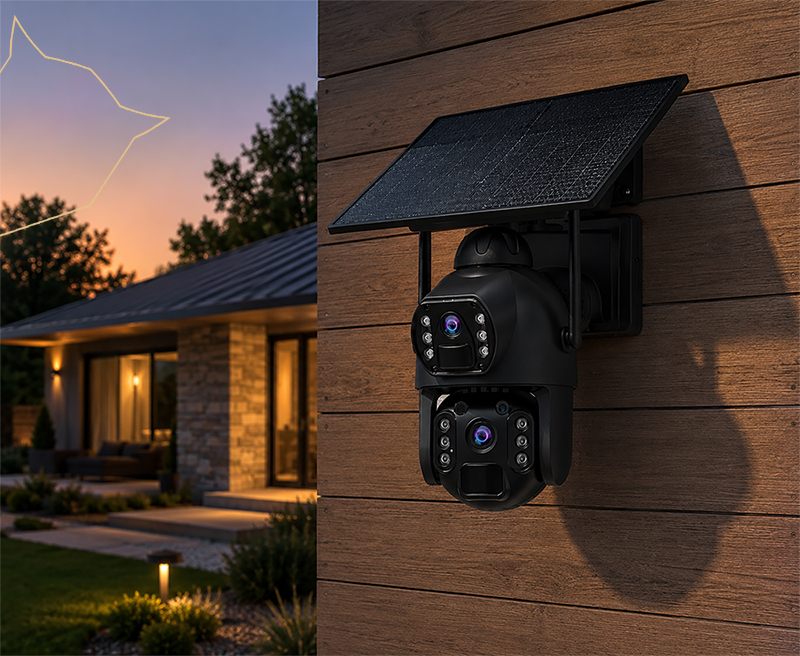 Solárna HD kamera Viking HDs06 AOV 4G/ 20100 mAh/ mobilné aplikácie/ outdoor2 