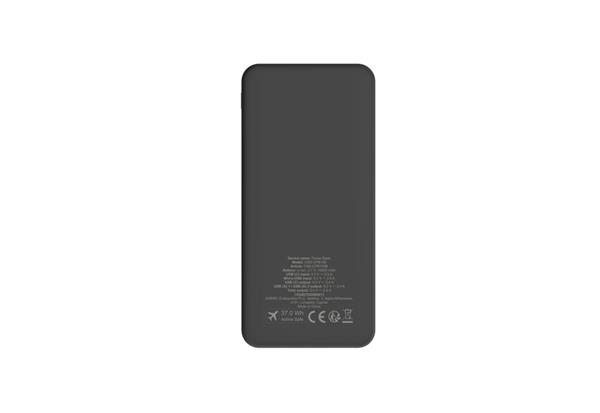 Canyon OnPower 100, Powerbank, 10.000 mAh, LED indikátor, in: 1x USB-C/1x microUSB, out: 1x USB-C a 2x USB-A 0 