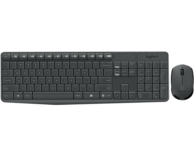 bezdrôtový set Logitech Wireless Desktop MK235, CZ/ SK1 