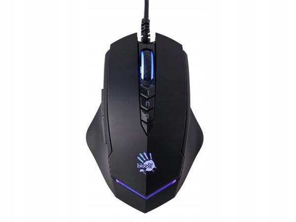 A4tech Bloody Myš V8M Max,  podsvícená herní myš,  12000 DPI,  USB,  Černá