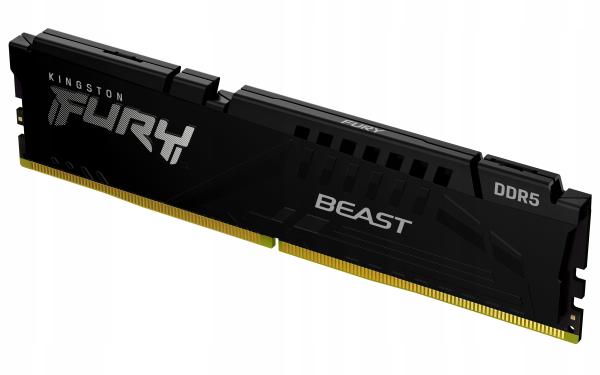 Kingston FURY Beast EXPO/ DDR5/ 16GB/ 6000MHz/ CL36/ 1x16GB/ Black