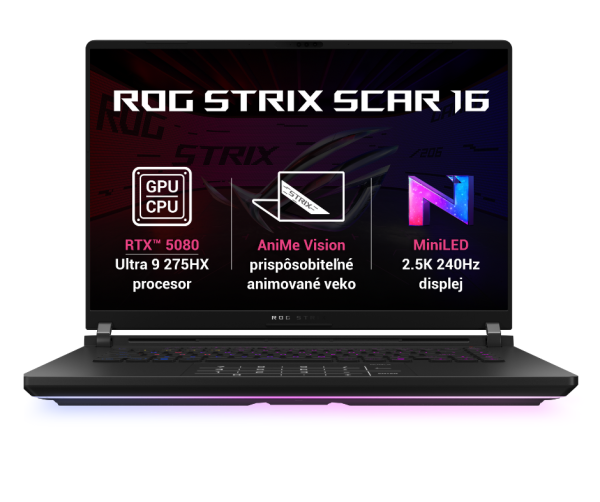 Asus ROG Strix Scar 16 G635 G635LW-NEBULA025X
